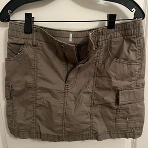 Hollister Tan Mini Skirt